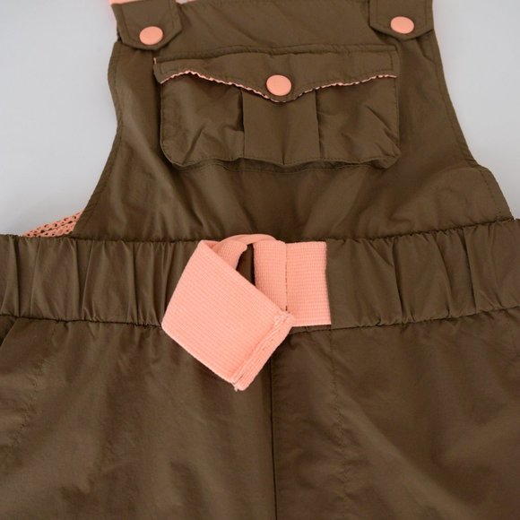 Free People FP Movement Morning Meadow Green Utility Onesie Jumpsuit Gorpcore S - Picture 12 of 14